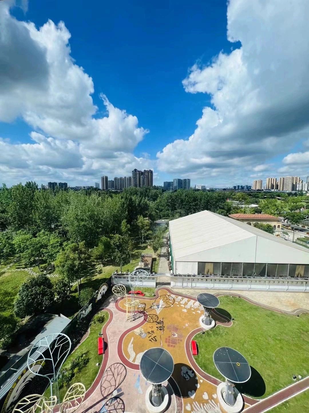 园区俯瞰实景